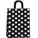 Bolsa de Papel Fantasia Negran con Lunares Blancos 22x30 cm