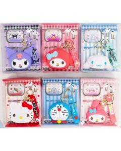 Auriculares BT + Monedero y llavero 'Varios personajes'