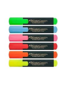 Resaltador Faber-Castell Flúo textiliner 48 'Varios Colores'