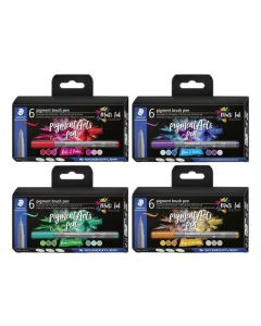 Set Pigment Arts Punta Pincel 'Varias Gamas'
