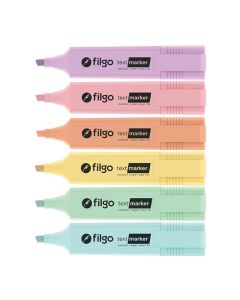 Resaltador Filgo text marker pastel 'Varios colores'