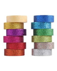 Cinta Adhesiva Glitter 'Varios colores'