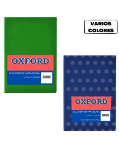 Cuaderno Oxford Forrado 50 Hojas 'VARIOS COLORES'