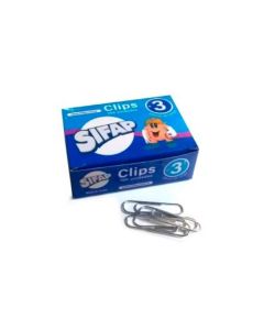 Caja Clips nº3 28mm x100 unidades metal