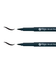 Marcador Punta Pincel Brush Pen Negro