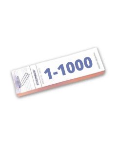 Talonarios numericos del 1 al 1000