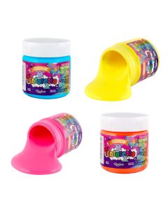 Tempera tintoretto fluo pote 250 gr, 'Varios colores'