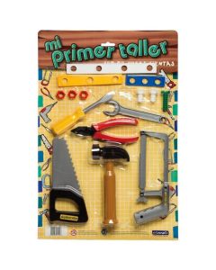 Set de Herramientas  MI PRIMER TALLER BLISTER