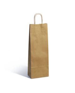 Bolsa fantasia Kraft Botella 14x8x40