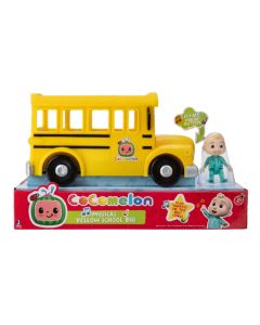 Muñeco cocomelon con bus escolar