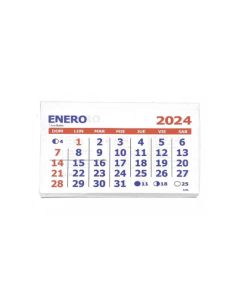 Calendario 2024 14 ml.  8x10 cm. xUnidad