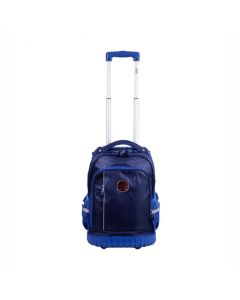 Mochila con Carro 18´ 2 Div Azul