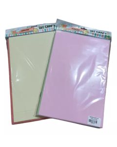 Goma eva a4 x10 varios colores pastel