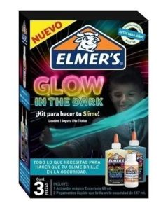 Adhesivo Slime kit glow in the dark