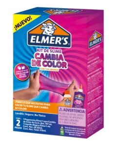 Adhesivo Slime kit cambia de color