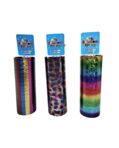 Resorte Arcoiris Metalizado Multicolor