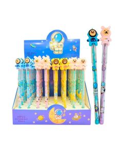 Lapiz Puntas intercambiables animalitos Astronautas