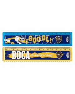 Regla de 15 cm. Boca Juniors