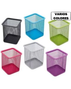 Lapicero cuadrado metalico 'Varios colores'