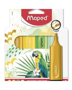 Resaltadores Colores surtidos x4u