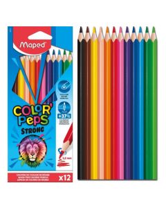 Lapices de Colores 'Strong' Color Peps x 12 unidades