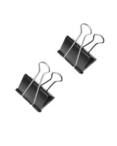 Broche binder negro 32mm  Pack de 2 unidades