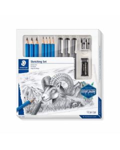 Set lapiz lumograph Sketching 12 pcs