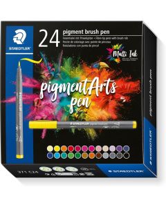 Marcadores punta pincel x24 Pigment Arts