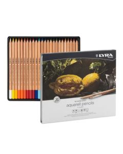 Lapices de colores Acuarelables x24 unidades en Lata