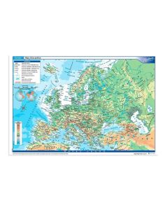 Mapa N°3 x4 unidades EUROPA fisico/politico