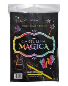 Cartulina magica A4 rexon X5H