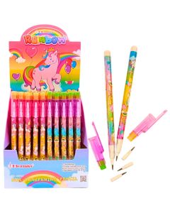 Lapiz mina interminable unicornio glitter