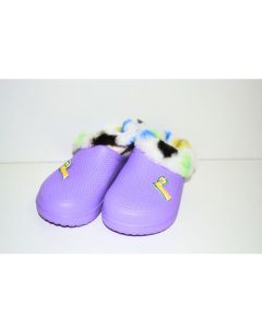 Pantuflas Sueco con Corderito Harenna 'Varios Colores' (Talle  27-28)