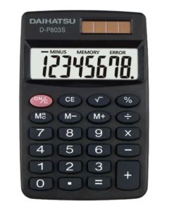 Calculadora 8 digitos mini (D-P803S)