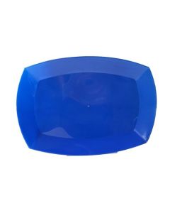 Bandeja plastica apta para microondas azul