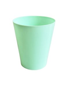 Vaso plastico conico chico verde pastel