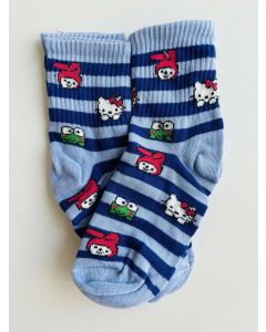 Media Soquetes Kitty y amigos Talle 34-41