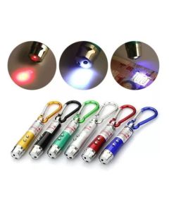Llavero Puntero Laser y Detector de Billetes
