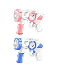 Maquina Burbujero Automático Luz Space Bubble Gun