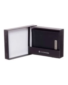 Billetera black simil cuero para varon