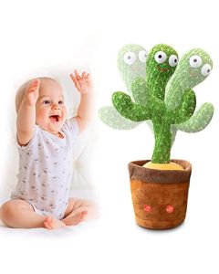 Peluche cactus bailarin interactivo