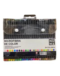 Microfibras de color x24 unidades