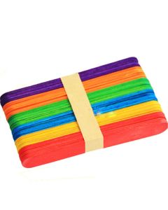 Palito de Helado color madera x50 unidades