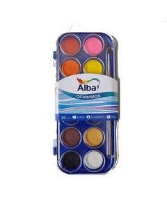 Acuarelas x12 unidades