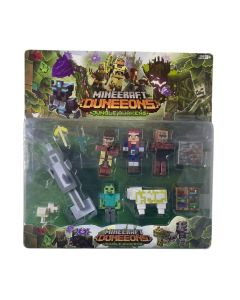 Muñeco Minecraft x7