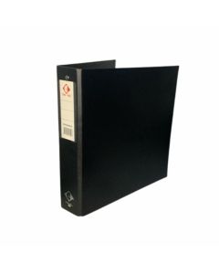 Carpeta Nº3 Forrada PVC Negro