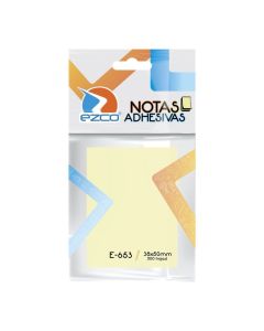 Notas Adhesivas Amarillas 38x50
