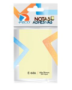 Notas Adhesivas Amarillas 50x75