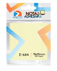 Notas Adhesivas Amarillas 75x75