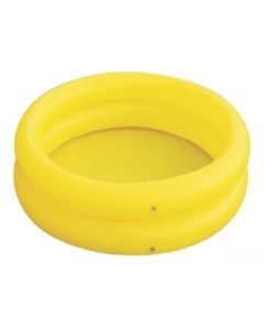 Inflable Pileta Amarilla 2 Anillos 140CM